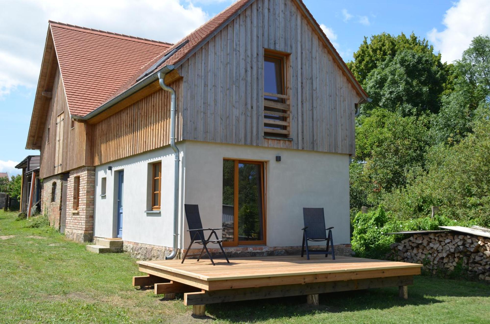 Ferienwohnung Uckermarkblick Ziehten Ngoại thất bức ảnh